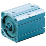 SMC Pneumatic Compact Cylinder - 40mm Bore, 15mm Stroke, C55 Series, Double Acting