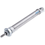 Festo Pneumatic Cylinder - 559267, 16mm Bore, 100mm Stroke, DSNU Series, Double Acting