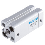 Festo Pneumatic Cylinder - 536215, 12mm Bore, 25mm Stroke, ADN Series, Double Acting