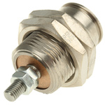 SMC Pneumatic Piston Rod Cylinder - 15mm Bore, 10mm Stroke, CJP Series, Single Acting