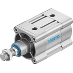 Festo Pneumatic Piston Rod Cylinder - 2126636, 80mm Bore, 20mm Stroke, DSBC Series, Double Acting