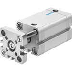Festo Pneumatic Compact Cylinder - 554216, 16mm Bore, 25mm Stroke, ADNGF Series, Double Acting