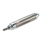 Norgren Pneumatic Roundline Cylinder - 40mm Bore, 100mm Stroke, RT/57200/M Series, Double Acting