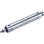 SMC Pneumatic Piston Rod Cylinder - 20mm Bore, 80mm Stroke, CG5 Series, Double Acting