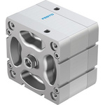 Festo Pneumatic Compact Cylinder - ADN-100-15, 100mm Bore, 15mm Stroke, ADN Series, Double Acting