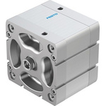 Festo Pneumatic Compact Cylinder - ADN-100-30, 100mm Bore, 30mm Stroke, ADN Series, Double Acting