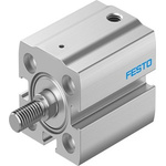 Festo Pneumatic Compact Cylinder - AEN-S-16, 16mm Bore, 5mm Stroke, AEN Series, Single Acting