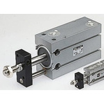 SMC Pneumatic Compact Cylinder - 32mm Bore, 25mm Stroke, CUK Series, Double Acting