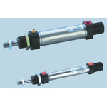 Parker Pneumatic Piston Rod Cylinder - 10mm Bore, 10mm Stroke, P1A Series, Double Acting
