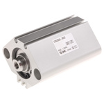 SMC Pneumatic Compact Cylinder - 25mm Bore, 30mm Stroke, CQ2 Series, Double Acting