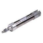 SMC Pneumatic Piston Rod Cylinder - 16mm Bore, 45mm Stroke, CJ2 Series, Double Acting