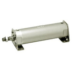 SMC Pneumatic Piston Rod Cylinder - 20mm Bore, 177.8mm Stroke, NCG Series, Double Acting