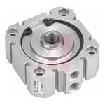 SMC Pneumatic Compact Cylinder - 19.05mm Bore, 12.7mm Stroke, Double Acting