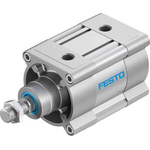 Festo Pneumatic Piston Rod Cylinder - 1384890, 100mm Bore, 25mm Stroke, DSBC Series, Double Acting