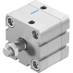 Festo Pneumatic Compact Cylinder - 572691, 50mm Bore, 10mm Stroke, ADN Series, Double Acting