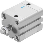 Festo Pneumatic Compact Cylinder - 572676, 40mm Bore, 25mm Stroke, ADN Series, Double Acting