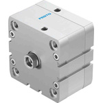 Festo Pneumatic Compact Cylinder - 572718, 80mm Bore, 10mm Stroke, ADN Series, Double Acting