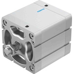 Festo Pneumatic Compact Cylinder - 536381, 100mm Bore, 60mm Stroke, ADN Series, Double Acting