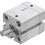 Festo Pneumatic Compact Cylinder - 577182, 25mm Bore, 10mm Stroke, ADN Series, Double Acting