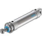 Festo Pneumatic Roundline Cylinder - 559320, 50mm Bore, 125mm Stroke, DSNU Series, Double Acting