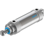 Festo Pneumatic Roundline Cylinder - 559329, 63mm Bore, 100mm Stroke, DSNU Series, Double Acting