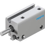 Festo Pneumatic Compact Cylinder - 8080595, 6mm Bore, 10mm Stroke, ADN Series, Double Acting