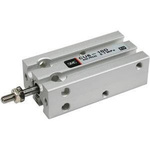 SMC Pneumatic Compact Cylinder - 6mm Bore, 20mm Stroke, CU Series, Double Acting