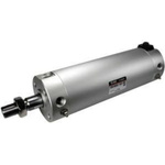 SMC Pneumatic Piston Rod Cylinder - 63mm Bore, 100mm Stroke, CBG1 Series, Double Acting