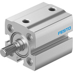 Festo Pneumatic Compact Cylinder - 8091678, 16mm Bore, 10mm Stroke, ADN-S Series, Double Acting