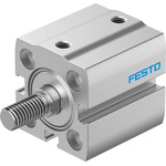 Festo Pneumatic Compact Cylinder - 8091447, 20mm Bore, 15mm Stroke, ADN-S Series, Double Acting