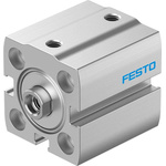 Festo Pneumatic Compact Cylinder - 8076331, 20mm Bore, 35mm Stroke, ADN-S Series, Double Acting