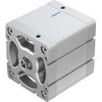 Festo Pneumatic Compact Cylinder - ADN-100-60, 100mm Bore, 60mm Stroke, ADN Series, Double Acting