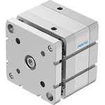 Festo Pneumatic Compact Cylinder - ADNGF-100-10, 100mm Bore, 10mm Stroke, ADNGF Series, Double Acting