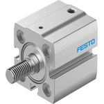 Festo Pneumatic Compact Cylinder - AEN-S-20, 20mm Bore, 10mm Stroke, AEN Series, Single Acting