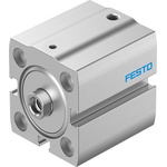 Festo Pneumatic Compact Cylinder - AEN-S-25, 25mm Bore, 5mm Stroke, AEN Series, Single Acting