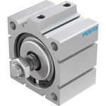 Festo Pneumatic Compact Cylinder - 188343, 100mm Bore, 25mm Stroke, ADVC Series, Double Acting