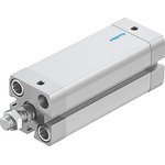 Festo Pneumatic Cylinder - 536293, 40mm Bore, 25mm Stroke, ADN Series, Double Acting