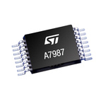STMicroelectronics A7987TR, 1 Buck Boost Switching, Buck/Boost Converter 3A, 0.8 → 61 V, 1650 kHz 16-Pin, HTSSOP