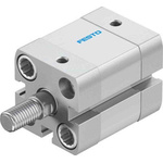 Festo Pneumatic Compact Cylinder - 577166, 20mm Bore, 10mm Stroke, ADN Series, Double Acting
