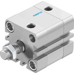 Festo Pneumatic Compact Cylinder - 572655, 32mm Bore, 10mm Stroke, ADN Series, Double Acting