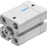 Festo Pneumatic Compact Cylinder - 577159, 20mm Bore, 15mm Stroke, ADN Series, Double Acting