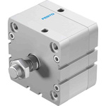 Festo Pneumatic Compact Cylinder - 572728, 80mm Bore, 15mm Stroke, ADN Series, Double Acting