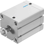 Festo Pneumatic Compact Cylinder - 536339, 63mm Bore, 60mm Stroke, ADN Series, Double Acting