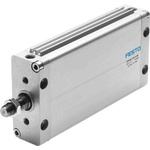 Festo Pneumatic Compact Cylinder - 161293, 50mm Bore, 10mm Stroke, DZF-50-10-A-P-A Series, Double Acting