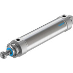 Festo Pneumatic Roundline Cylinder - 196057, 63mm Bore, 200mm Stroke, DSNU Series, Double Acting