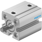 Festo Pneumatic Compact Cylinder - 8091425, 12mm Bore, 35mm Stroke, ADN-S Series, Double Acting