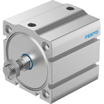 Festo Pneumatic Compact Cylinder - 8092130, 63mm Bore, 5mm Stroke, ADN-S Series, Double Acting
