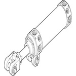 Festo Pneumatic Piston Rod Cylinder - 558087, 50мм Bore, 50мм Stroke, DW Series, Double Acting