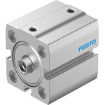 Festo Pneumatic Compact Cylinder - ADN-S-25, 25mm Bore, 10mm Stroke, ADN Series, Double Acting