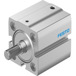 Festo Pneumatic Compact Cylinder - AEN-S-25, 25mm Bore, 5mm Stroke, AEN Series, Single Acting